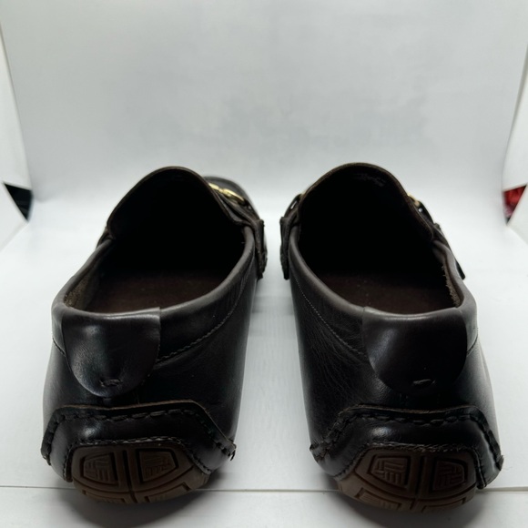 Cole Haan Men Provincetown Bit Loafer Driver Dark Brown Leather Size 13 M - Picture 10 of 13